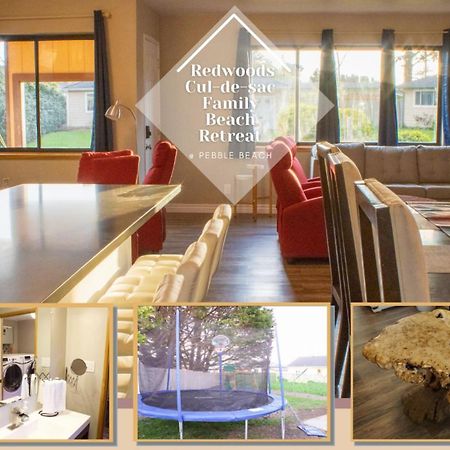 Private Home - Playground, Jumping Mat, Bbq, Darts, Firepit, Gazebo, 4 Smart Tvs, White Cotton Bedding, - The Redwood Cul-De Sac Beach Retreat Crescent City Buitenkant foto